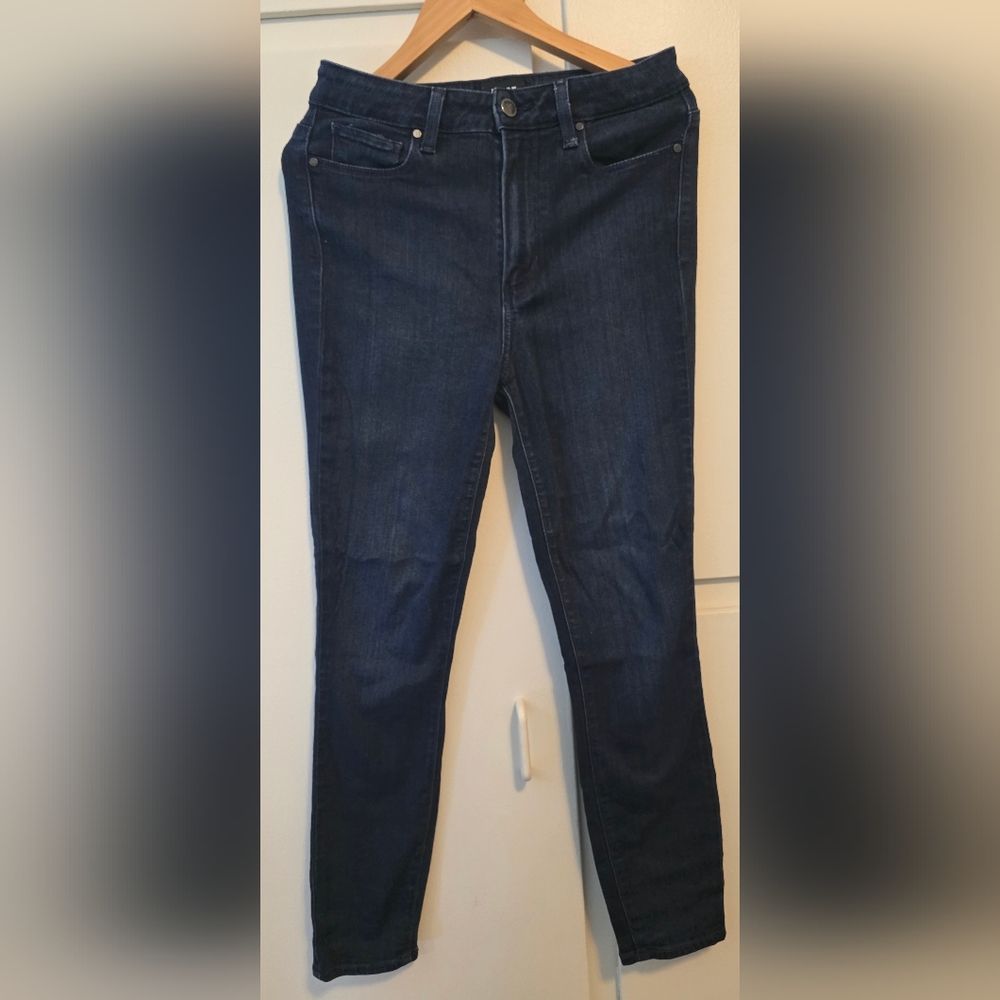 PAIGE Dark Blue Women's Jeans